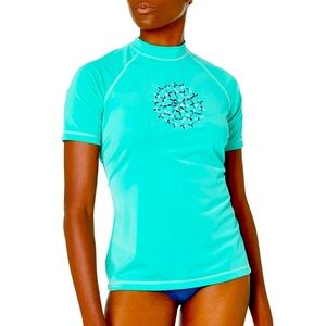 Kanu Surf Womens Breeze Upf 50Short Sleeved Active Rashguard & Workout Top